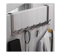 YILWPV 2pcs Hooks Over The Door Home Organizer Rack Clothes Coat Hat Towel Hanger Bathroom Accessories Holder