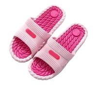 YILWPV Non-slip Soft-soled Bathroom Slippers Version Casual Soft Massage Indoor Outdoor Men's Bath(Color 1,42-43)