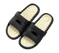 YILWPV Non-slip Soft-soled Bathroom Slippers Version Casual Soft Massage Indoor Outdoor Men's Bath(Color 3,38-39)