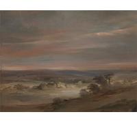 YIMACBJXX Famous Colorful Art Print Art Painting a View on Hampstead Heath Early Morning by John Constable Abstract Picture Canvas for Home Decor 60x90cm