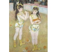 YIMACBJXX Famous Colorful Art Print Art Painting Acrobats At the Cirque Fernando Francisca and Angelina Wartenberg by Pierre Auguste Renoir Abstract Picture Canvas for Home Decor 60x90cm