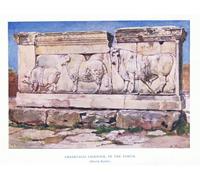 YIMACBJXX Famous Colorful Art Print Art Painting Ambarvalia Sacrifice in the Forum by Alberto Pisa Abstract Picture Canvas for Home Decor 60x90cm