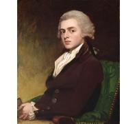 YIMACBJXX Famous Colorful Art Print Art Painting Colonel Clitherow by George Romney Abstract Picture Canvas for Home Decor 60x90cm