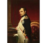 YIMACBJXX Famous Colorful Art Print Art Painting Napoleon by Paul Delaroche Abstract Picture Canvas for Home Decor 60x90cm