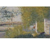YIMACBJXX Famous Colorful Art Print Art Painting the Bridge At Bineau by Georges Pierre Seurat Abstract Picture Canvas for Home Decor 60x90cm