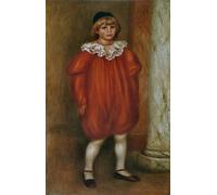 YIMACBJXX Famous Colorful Art Print Art Painting the Clown by Pierre Auguste Renoir Abstract Picture Canvas for Home Decor 60x90cm
