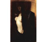 YIMACBJXX Famous Colorful Art Print Art Painting The sin by Franz von Stuck Abstract Picture Canvas for Home Decor 60x90cm