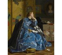 YIMACBJXX Famous Modern Prints Decorative Paintings a Duchess by Alfred Emile Stevens Poster Painting Art for Home Decor 60x90cm