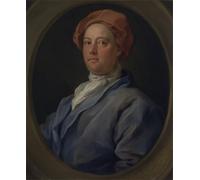 YIMACBJXX Famous Modern Prints Decorative Paintings Barrister of the Inner Temple by William Hogarth Poster Painting Art for Home Decor 60x90cm