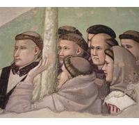 YIMACBJXX Famous Modern Prints Decorative Paintings Detail From Vision of the Ascension of St by Giotto Di Bondone Poster Painting Art for Home Decor 60x90cm