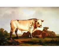YIMACBJXX Famous Modern Prints Decorative Paintings Famous Painting by Glover Poster Painting Art for Home Decor 60x90cm