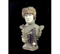 YIMACBJXX Famous Modern Prints Decorative Paintings Marble Bust of Comedian Henriette Rosine Bernard Sarah Bernhardt Sculpture by Jean Leon Gerome Poster Painting Art for Home Decor 60x90cm