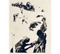 YIMACBJXX Famous Modern Prints Decorative Paintings Militarismus by Laszlo Moholy Nagy Poster Painting Art for Home Decor 60x90cm