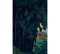 YIMACBJXX Famous Modern Prints Decorative Paintings N K Roerich Ashram Ceylon by Nikolai Konstantinowitsch Roerich Poster Painting Art for Home Decor 60x90cm