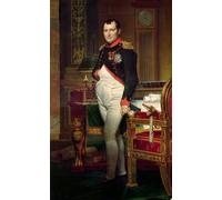 YIMACBJXX Famous Modern Prints Decorative Paintings Napoleon Bonaparte in His Study At the Tuileries by Jacques Louis David Poster Painting Art for Home Decor 60x90cm