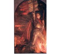 YIMACBJXX Famous Modern Prints Decorative Paintings Resurgem From King Albert's Book by Frank Dicksee Poster Painting Art for Home Decor 60x90cm