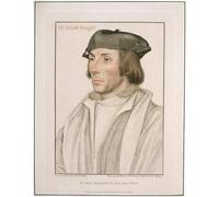 YIMACBJXX Famous Modern Prints Decorative Paintings Sir Elyot by Hans Holbein Der Jüngere Poster Painting Art for Home Decor 60x90cm