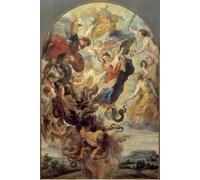 YIMACBJXX Famous Modern Prints Decorative Paintings the Apocalyptic Woman by Peter Paul Rubens Poster Painting Art for Home Decor 60x90cm