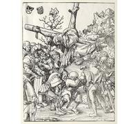 YIMACBJXX Famous Modern Prints Decorative Paintings the Crucifixion with the Converted Centurion by Lucas Cranach the Elder Poster Painting Art for Home Decor 60x90cm