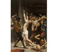 YIMACBJXX Famous Modern Prints Decorative Paintings the Elder Sister Reduction by William Adolphe Bouguereau Poster Painting Art for Home Decor 60x90cm