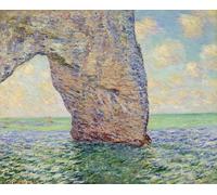 YIMACBJXX Famous Modern Prints Decorative Paintings the Manneporte At Etretat Painting by Claude Monet Poster Painting Art for Home Decor 60x90cm