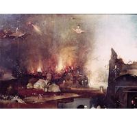 YIMACBJXX Famous Modern Prints Decorative Paintings the Temptation of Antony Abbot of Egypt by Hieronymus Boske Poster Painting Art for Home Decor 60x90cm