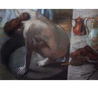 YIMACBJXX Famous Modern Prints Decorative Paintings the Tub by Edgar Degas Poster Painting Art for Home Decor 60x90cm