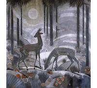 YIMACBJXX Famous Modern Prints Decorative Paintings Two Deer in a Forest by Jean Dunand Poster Painting Art for Home Decor 60x90cm