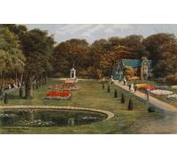YIMACBJXX Famous Modern Prints Decorative Paintings Weston super mare Grove Park by Alfred Robert Quinton Poster Painting Art for Home Decor 60x90cm