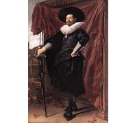 YIMACBJXX Famous Modern Prints Decorative Paintings Willem Van Heythuyzen Frans Hals Poster Painting Art for Home Decor 60x90cm