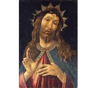 YIMACBJXX Famous Painting Colorful Art Print Art Painting Christ crowned with thorns by Sandro Botticelli Abstract Picture Canvas for Home Decor 60x90cm