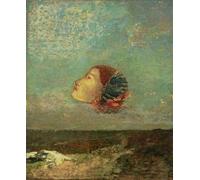 YIMACBJXX Famous Painting Colorful Art Print Art Painting Homage to Goya by Odilon Redon Abstract Picture Canvas for Home Decor 60x90cm