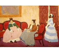 YIMACBJXX Famous Painting Colorful Art Print Art Painting Los Mirinaques by Pedro Figari Abstract Picture Canvas for Home Decor 60x90cm