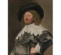 YIMACBJXX Famous Painting Colorful Art Print Art Painting Portrait of a Man Possibly Nicolaes Pietersz Duyst Van Voorhout by Frans Hals Abstract Picture Canvas for Home Decor 60x90cm