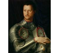 YIMACBJXX Famous Painting Colorful Art Print Art Painting Portrait of Cosimo I De Medici by Agnolo Bronzino Abstract Picture Canvas for Home Decor 60x90cm