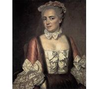 YIMACBJXX Famous Painting Colorful Art Print Art Painting Portrait of Marie Francoise Buron by Jacques Louis David Abstract Picture Canvas for Home Decor 60x90cm