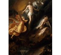 YIMACBJXX Famous Painting Colorful Art Print Art Painting Resurrection of Christ by Samuel Van Hoogstraten Abstract Picture Canvas for Home Decor 60x90cm
