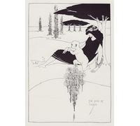 YIMACBJXX Famous Painting Colorful Art Print Art Painting the Kiss of Judas by Aubrey Beardsley Abstract Picture Canvas for Home Decor 60x90cm