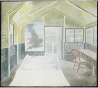 YIMACBJXX Famous Painting Colorful Art Print Art Painting The Operations Room by Eric Ravilious Abstract Picture Canvas for Home Decor 60x90cm