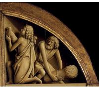YIMACBJXX Famous Painting Colorful Art Print Art Painting the Sacrifice of Cain and Abel by Jan Van Eyck Abstract Picture Canvas for Home Decor 60x90cm