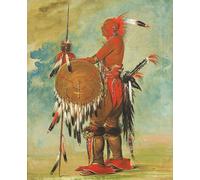 YIMACBJXX Famous Painting Modern Prints Decorative Paintings Animal's Track by George Catlin Poster Painting Art for Home Decor 60x90cm