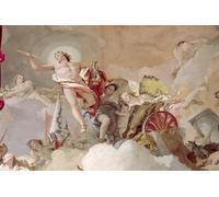 YIMACBJXX Famous Painting Modern Prints Decorative Paintings Apotheosis of the Spanish Monarchy Fresco Detail of by Battista Tiepolo Poster Painting Art for Home Decor 60x90cm