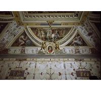 YIMACBJXX Famous Painting Modern Prints Decorative Paintings Detail of the Room of Lorenzo Il Magnifico Representing the Battle of Sarzana by Giorgio Vasari Poster Painting Art for Home Decor 60x90cm