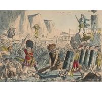 YIMACBJXX Famous Painting Modern Prints Decorative Paintings Landing of Julius Caesar by Laeech Poster Painting Art for Home Decor 60x90cm