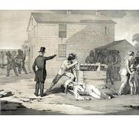 YIMACBJXX Famous Painting Modern Prints Decorative Paintings Martyrdom of and Hyrum Smith in Carthage Jail June Th by Famous Artist Poster Painting Art for Home Decor 60x90cm