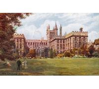 YIMACBJXX Famous Painting Modern Prints Decorative Paintings New College Oxford by Alfred Robert Quinton Poster Painting Art for Home Decor 60x90cm