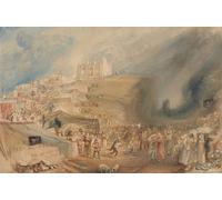 YIMACBJXX Famous Painting Modern Prints Decorative Paintings Saint Catherines Hill Surrey by Mallord William Turner Poster Painting Art for Home Decor 60x90cm