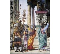 YIMACBJXX Famous Painting Modern Prints Decorative Paintings Stories of St by Filippino Lippi Poster Painting Art for Home Decor 60x90cm