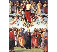 YIMACBJXX Famous Painting Modern Prints Decorative Paintings The Ascension of Christ Pietro Perugino Poster Painting Art for Home Decor 60x90cm