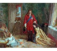 YIMACBJXX Famous Painting Modern Prints Decorative Paintings the Blessing by William Powell Frith Poster Painting Art for Home Decor 60x90cm